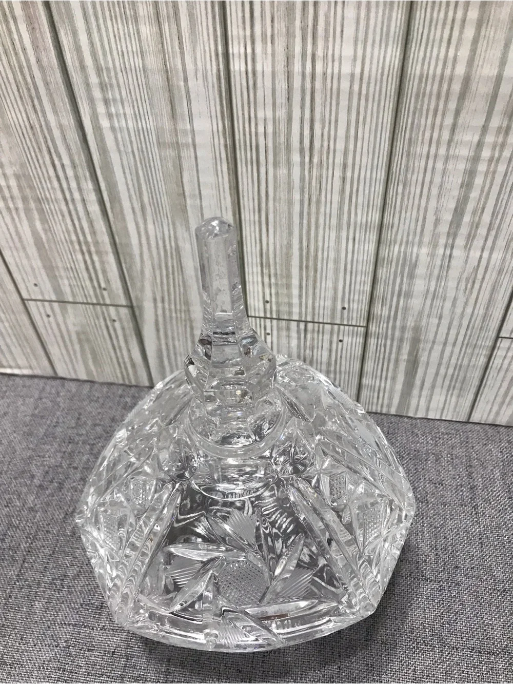 Vintage cut Crystal Candy Dish.